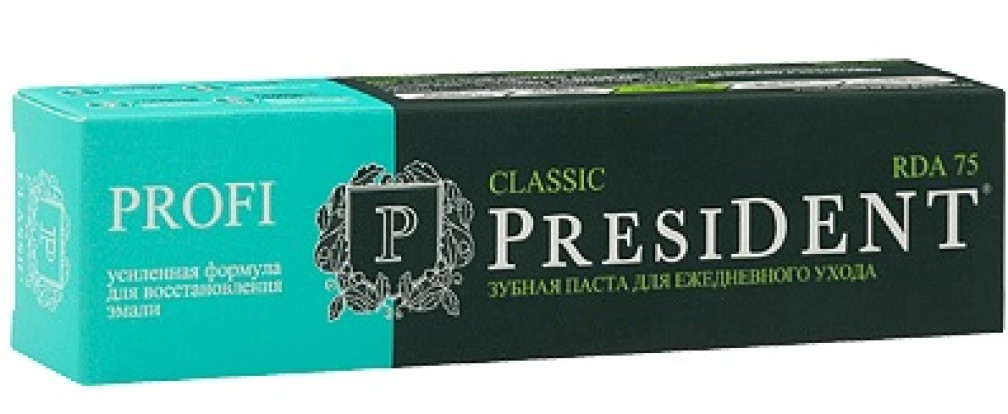 PRESIDENT PROFI Classic - зубная паста (100мл), PRESIDENT DENTAL / Германия