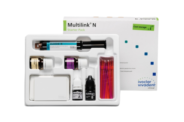 Мультилинк / Multilink N 632199AN - самотвердеющий фиксирующий композит, набор, Ivoclar Vivadent / Лихтенштейн